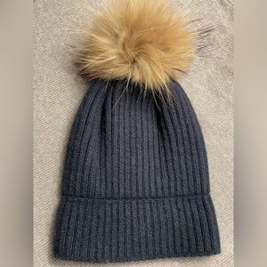 Fur Pom Beanie